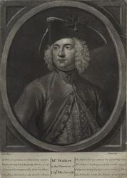 Il Sig. Walker nel Personaggio del Capitano Macheath, inciso da John Faber il Giovane, 1728